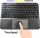 Клавиатура беспроводная BeCover with TouchPad Bluetooth EN/UA Black (BC_713401) - изображение 2