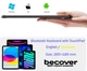 Клавиатура беспроводная BeCover with TouchPad Bluetooth EN/UA Black (BC_713401) - изображение 5