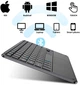 Клавиатура беспроводная BeCover with TouchPad Bluetooth EN/UA Black (BC_713401) - изображение 6