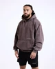 Худі BOXRAW Sparring Club Oversized L Коричневе - изображение 3