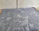 Простынь махровая жаккардовая Parisa Home Premium 150х200 плотность 470 г/м2 темно-серая - изображение 5