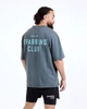 Футболка BOXRAW Sparring Club Oversized XS Сіра - изображение 4