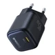 Зарядное устройство Baseus PicoGo GaN Fast Charger 1xType-C 45W EU 3A Black (P10176800123-00) - изображение 3