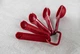 Набір мірних ложок KitchenAid Universal KQG057OHERE 5 шт червоний - зображення 7