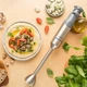 Блендер Ручний 3 в 1 у Ретро Стилі від Vintage Cuisine Металік - изображение 2