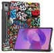 Чехол Smart Case на Lenovo Idea Tab Pro (12.7") / чехол для планшета с функцией подставки / graffiti - изображение 1