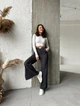 Жіночі штани-кюлоти палаццо INNOE 300001-1, 44/46 Сірий - зображення 2