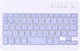 Клавіатура бездротова BeCover Bluetooth EN/UA Purple (BC_713409) - зображення 1