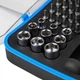 Отвертка реверсивная с битами 45шт Molder CrV с магнитным захватом PH PZ SL Torx Hex PL (MT32345) - изображение 4