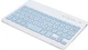 Клавіатура бездротова BeCover Bluetooth EN/UA Light Blue (BC_713410) - зображення 3