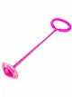 Нейроскакалка дитяча з колесом на одну ногу скакалка, що світиться BRS Pink - зображення 2