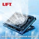 Охлаждающая подставка для ноутбука 6000 оборотов UFT T110 Black (UFTT110-RGB) - изображение 2