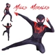 Детский карнавальный Костюм Спайдермен для мальчиков Человек Паук Spiderman Miles Morales Spider Man Майлз Моралес 120см 5–7 лет Black - изображение 1