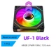Вентилятор UPSIREN UF-1 PRISM 4 PRO ARGB BLACK (UF-1 PRISM 4 PRO BLACK REVERSED) - изображение 1