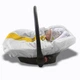 Всесезонный трансформер 4 в 1, вкладыш-конверт "All-Season Baby Travel CC", ART-0000707, белый с жёлтым - изображение 6