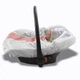 Всесезонный трансформер 4 в 1, вкладка-конверт "All-Season Baby Travel CC", ART-0000705, белый с розовым - изображение 6