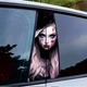 Наклейка на стойку авто 2шт - Харли Квин в готическом стиле - изображение 2