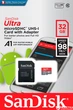 Карта пам'яті SANDISK Ultra A1 microSDHC UHS-I 32GB Class 10 + SD-adapter (SDSQUAR-032G-GN6MA) - зображення 2