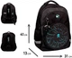 Шкільний рюкзак YES TS-58 Alien 41x31x13 см 16.5 л (559987) (5056574447777) - зображення 2