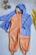 Дождевик детский костюм без утепления Lupilu 110-116 см грязепруф 089501/089587 - изображение 2