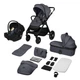 Универсальная коляска 3 в 1 Lionelo LAYLA 3IN1 GREY STONE - изображение 6