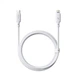 Зарядний кабель Baseus Silky Series Type-C to Lightning 20W 1m White (P10377700213-00) - зображення 1