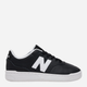 Підліткові шкіряні кеди для хлопчика New Balance B80 GSB80BW 36 Чорні (197968176295) - зображення 1