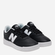 Sneakersy młodzieżowe chłopięce New Balance B80 GSB80BW 35.5 Czarne (197968176288) - obraz 2