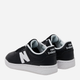Sneakersy młodzieżowe chłopięce New Balance B80 GSB80BW 35.5 Czarne (197968176288) - obraz 3