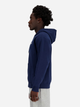 Толстовка на блискавці чоловіча New Balance Stacked Logo MJ41501 2XL Темно-синя (197375352596) - зображення 3