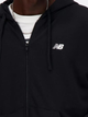 Толстовка на блискавці чоловіча New Balance Stacked Logo MJ41501 L Чорна (197375352480) - зображення 4