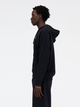 Bluza męska rozpinana streetwear z kapturem New Balance Stacked Logo MJ41501 M Czarna (197375352497) - obraz 3