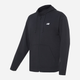 Bluza męska rozpinana streetwear z kapturem New Balance Stacked Logo MJ41501 M Czarna (197375352497) - obraz 5