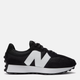 Buty sportowe męskie New Balance 327 MS327CBW 44.5 Czarne z białym (196307579773) - obraz 1