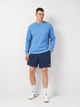 Spodenki dresowe męskie z kieszeniami New Balance Small Logo MS41520 S Niebieskie (197375395098) - obraz 3
