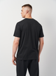 T-shirt męski bawełniany New Balance Stacked Logo MT41502 L Czarny (196941811031) - obraz 2