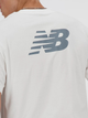 T-shirt męski New Balance Sport Essentials Logo MT41580 S Biały (196941809915) - obraz 4