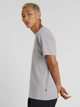 T-shirt męski New Balance Heathertech Logo MT51003 L Szary (197967259050) - obraz 3