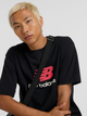 Футболка бавовняна довга чоловіча New Balance Athletics Logo MT51500 M Чорна (197967256424) - зображення 5