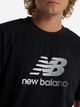 T-shirt męski bawełniany New Balance Sport Essentials Gradient Logo MT51503 M Czarny (197967257261) - obraz 4
