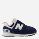 Buty sportowe chłopięce na rzepy New Balance 574 NW574VPN 23.5 Granatowe (197967795718) - obraz 1