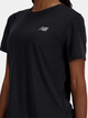 Koszulka sportowa damska New Balance Athletics WT41253 L Czarna (197375380063) - obraz 4