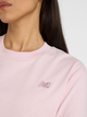 T-shirt damski bawełniany New Balance Athletics WT41501 S Jasnoróżowy (197967347856) - obraz 4