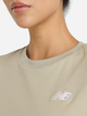 T-shirt damski bawełniany New Balance Sport Essentials Jersey WT41509 XL Oliwkowy (197967348280) - obraz 4