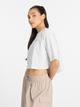 T-shirt damski bawełniany oversize New Balance Logo Relaxed WT43536 M Jasnoszary (197376701287) - obraz 4