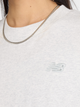 T-shirt damski bawełniany oversize New Balance Logo Relaxed WT43536 M Jasnoszary (197376701287) - obraz 5