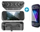 Защитный двухсторонний чехол с подставкой JYS для игровой приставки Asus Rog Ally X + защитное стекло - изображение 1