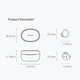 Бездротові Bluetooth навушники Baseus Bowie E2 True Wireless TWS Earphones BT5.2, 300mAh/40mAh, 25h (NGTW090004) Pink - зображення 10