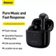 Беспроводные Bluetooth наушники Baseus Bowie E3 True Wireless TWS Earphones, 25h Black - изображение 10