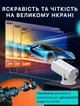 Проектор портативный для фильмов дома LED-проектор для домашний кинотеатр видео масштабирование HY300 Белый - изображение 2